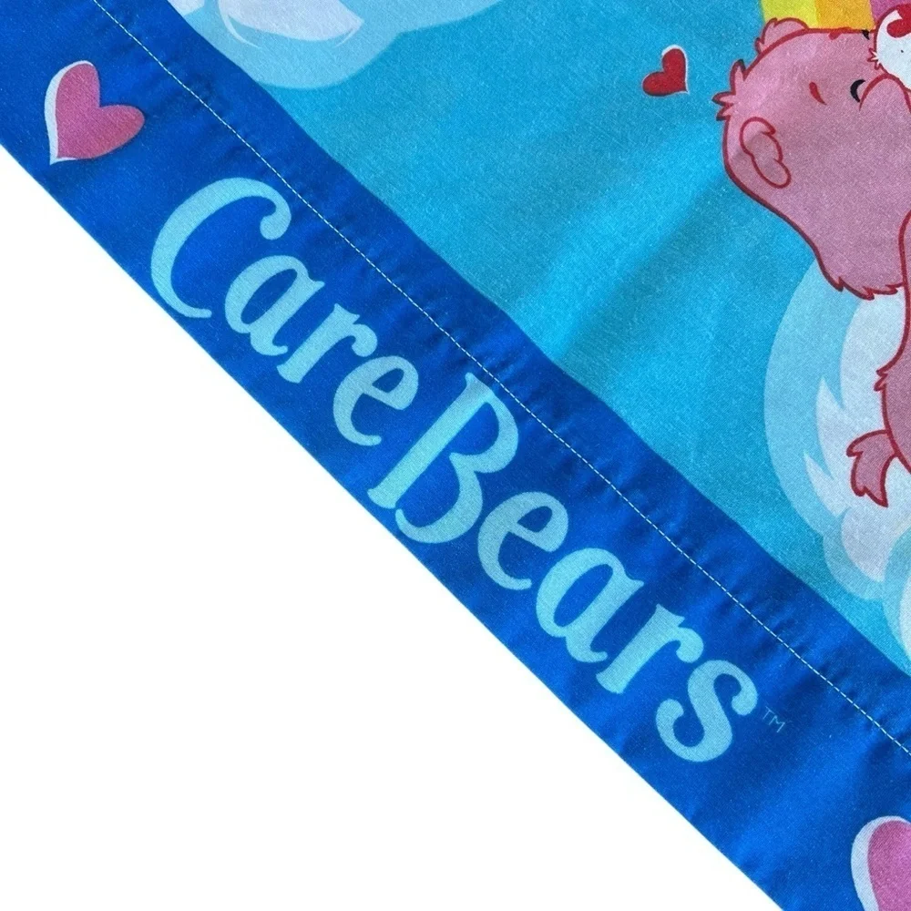 VTG Franco Care Bears Standard Pillowcase Set Rainbow Trail Catch Some Fun GUC